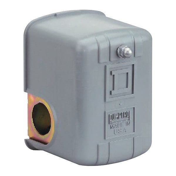 Interruptor de presión Telemecanique Sensors, (1) Puerto, 1/4 en FNPS, DPST, 40 a 150 psi, Acción Estándar - 9013FHG12J55