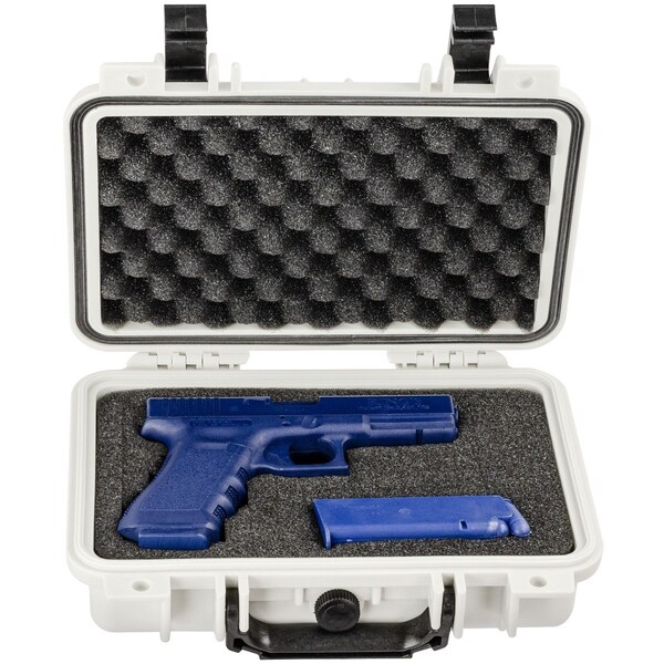 Eylar Compact 11.6in Gear, Equipment, Camera Hard Case Waterproof with Foam White - SA00010-WHI