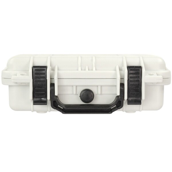 Eylar Compact 11.6in Gear, Equipment, Camera Hard Case Waterproof with Foam White - SA00010-WHI
