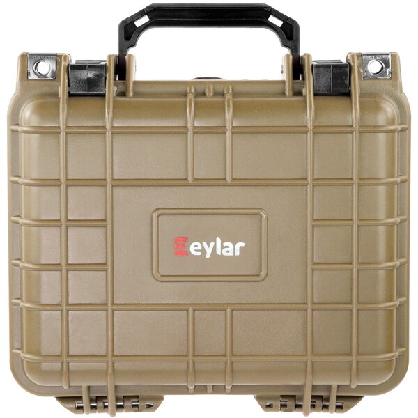 Eylar 10.62in Gear, Equipment, Hard Camera Case Waterproof with Foam Tan - SA00022-TAN