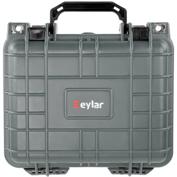 Eylar 10.62in Gear, Equipment, Hard Camera Case Waterproof with Foam Gray - SA00022-GRA