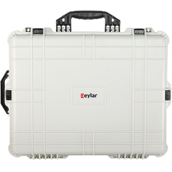 Eylar Extra Large 24 Inch Hard Camera and Gear Case Waterproof with Foam White - SA00041-WHI