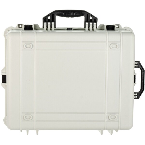 Eylar Extra Large 24 Inch Hard Camera and Gear Case Waterproof with Foam White - SA00041-WHI