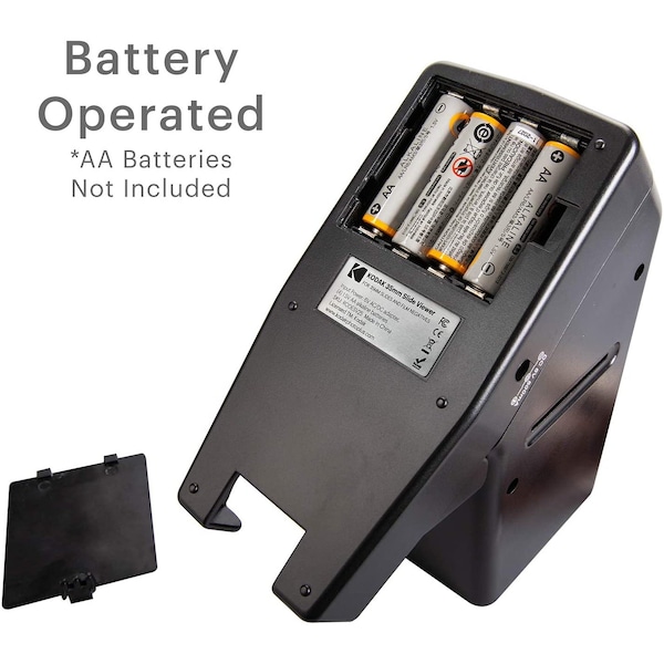 Kodak 35mm Slide and Film Viewer - Battery Operation, 3X Magnification, LED Lighted Viewing - RODESV25
