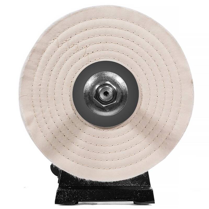 Pulidora/amoladora de banco con doble disco de 10 pulgadas y 1 HP 750 watts XtremepowerUS - 45810-H1