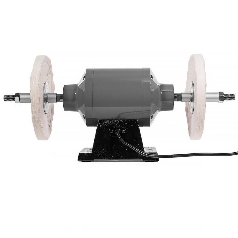Pulidora/amoladora de banco con doble disco de 10 pulgadas y 1 HP 750 watts XtremepowerUS - 45810-H1