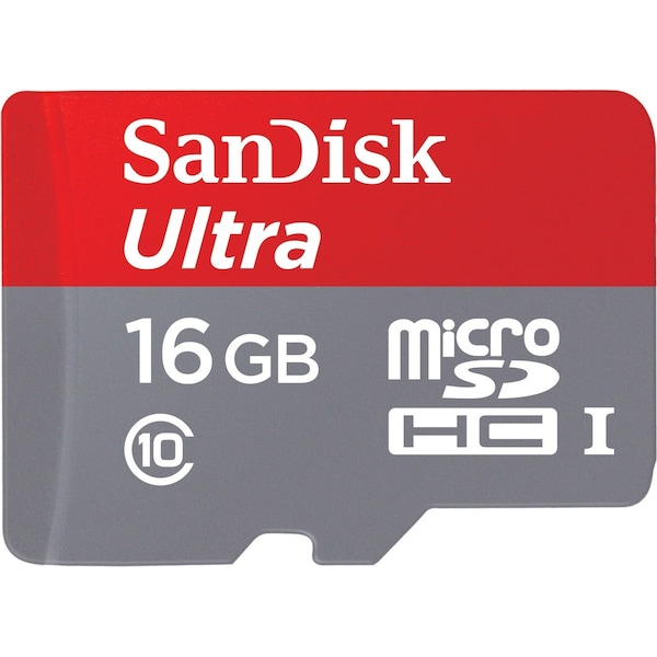 Sandisk MicroSDHC UHS I Card Adapt 16 - SDSQUNC016GAN6I