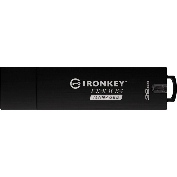 Kingston Kingston 32GB IronKey D300 USB 3.1 Flash Drive - 32 GB - USB 3.1 - IKD300S/32GB