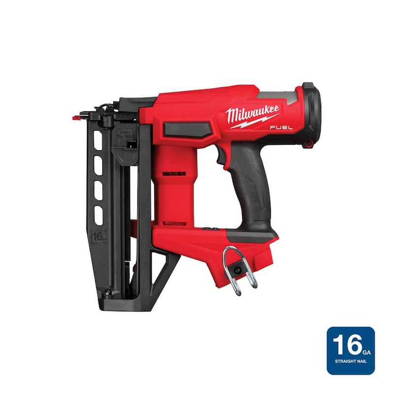 Milwaukee M18 FUEL 18-Volt Lithium-Ion Brushless Cordless Gen ll 16-Gauge Straight Finish Nailer (Herramienta Únicamente) - 3020-20