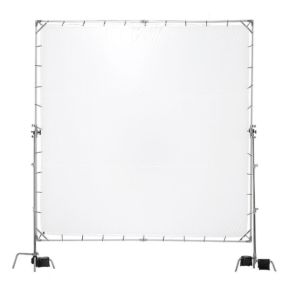 Fotodiox 8 x 8 ft. Pro Studio Solutions Giant Sun Scrim - Collapsible Frame Diffusion Kit with Carry Bag - SUN-SCRIM-GIANT-8X8