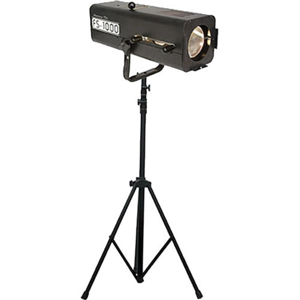 Adj Follow Spot with 575W Halogen Lamp - FS-1000