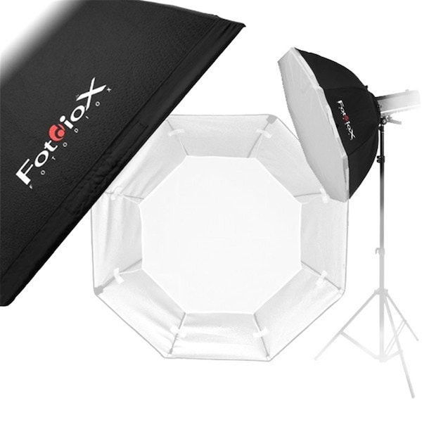 Fotodiox 12 x 80 in. Pro Softbox with Novatron Speedring - SBX-STND-NOVATRON-12X80