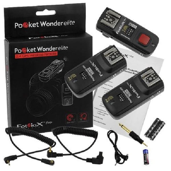 Fotodiox Wonder Elite Radio Wireless Trigger Starter Kit with TTL Pass Through - POCKETWONDER-1C3C
