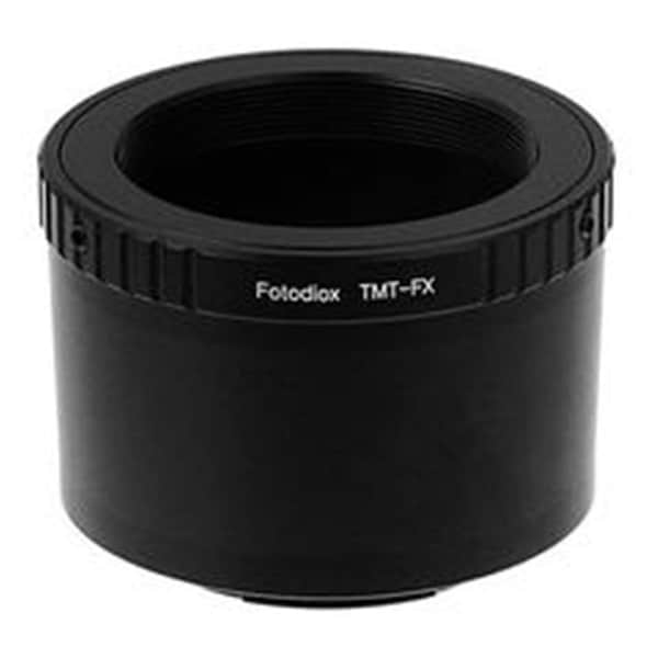Fotodiox Lens Mount Adapter - T-Mount Screw Mount SLR Lens To Fujifilm X-Series Mirrorless Camera Body - T2-FXRF