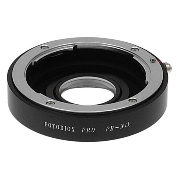 Fotodiox Pro Lens Mount Adapter - Praktica B SLR Lens To Nikon F Mount SLR Camera Body - PB-NIKF-PRO
