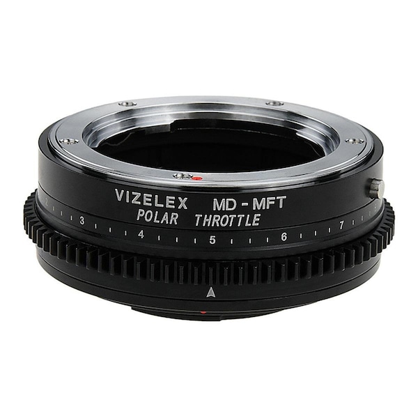 Fotodiox Vizelex Polar Throttle Lens Mount Adapter - Canon EOS to Micro 4 by 3 - EOS-MFT-P-PLRTHRTL