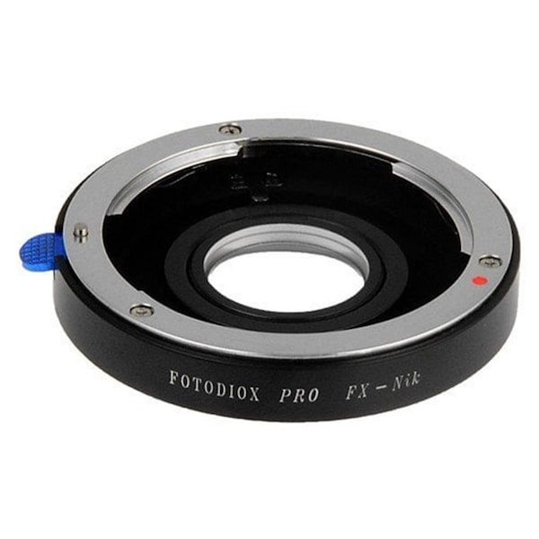 Fotodiox Pro Lens Mount Adapter - Fuji Fujica X-Mount 35 mm SLR Lens To Nikon F Mount SLR Camera Body - FX35-NIKF-PRO