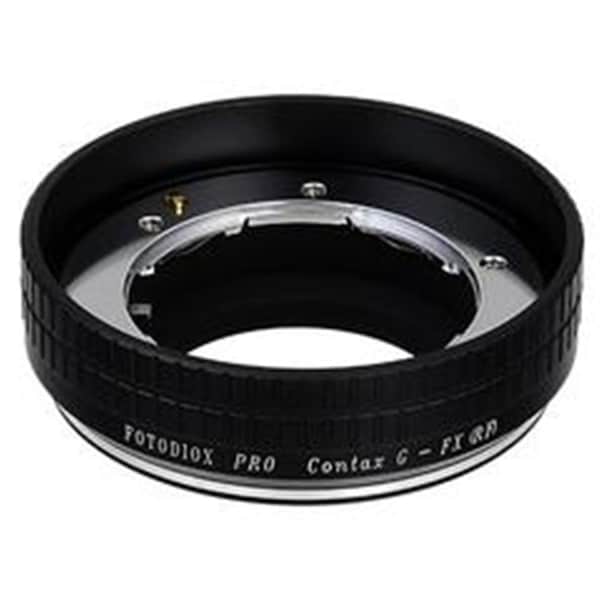 Fotodiox Pro Lens Mount Adapter - Contax G SLR Lens To Fujifilm X-Series Mirrorless Camera Body - CNTXG-FXRF-P