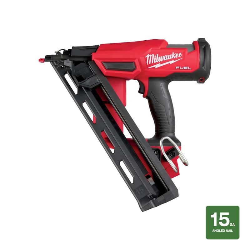 Milwaukee M18 FUEL 18-Volt Lithium-Ion Brushless Cordless Gen II Clavadora Angular de Acabado de 15 calibres (Solo Herramienta) - 2839-20