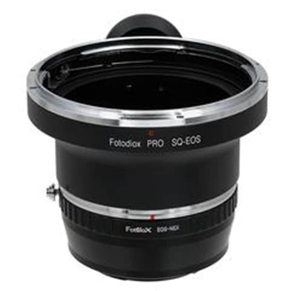 Fotodiox Pro Lens Mount Adapter - Bronica SQ Mount Lens To Sony Alpha E-Mount Mirrorless Camera Body - SQ-EOS-SNYE-P