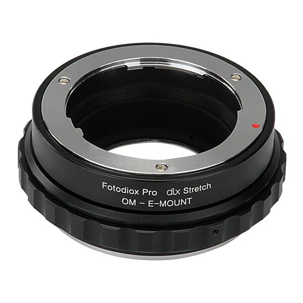 Fotodiox 35 mm DLX Stretch Lens Mount Adapter for Olympus Zuiko SLR to Sony Alpha E-Mount - OM-NEX-DLX-STRETCH