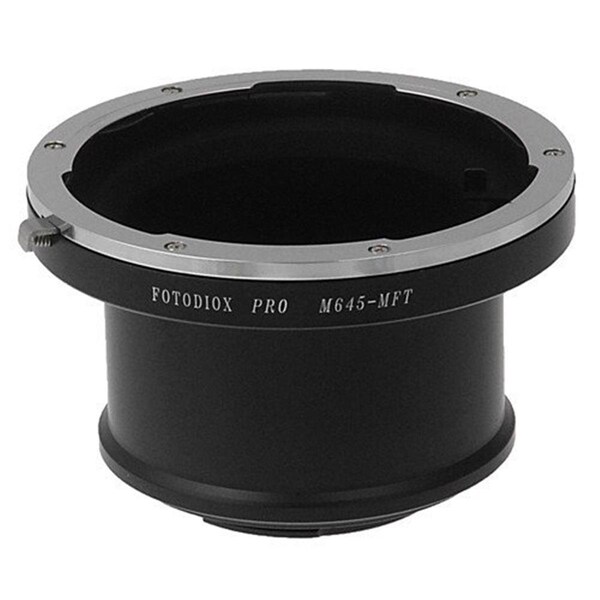 Fotodiox Pro Lens Mount Adapter - Mamiya 645 Mount SLR Lens To Micro Four Thirds Mount Mirrorless Camera Body - M645-MFT-P