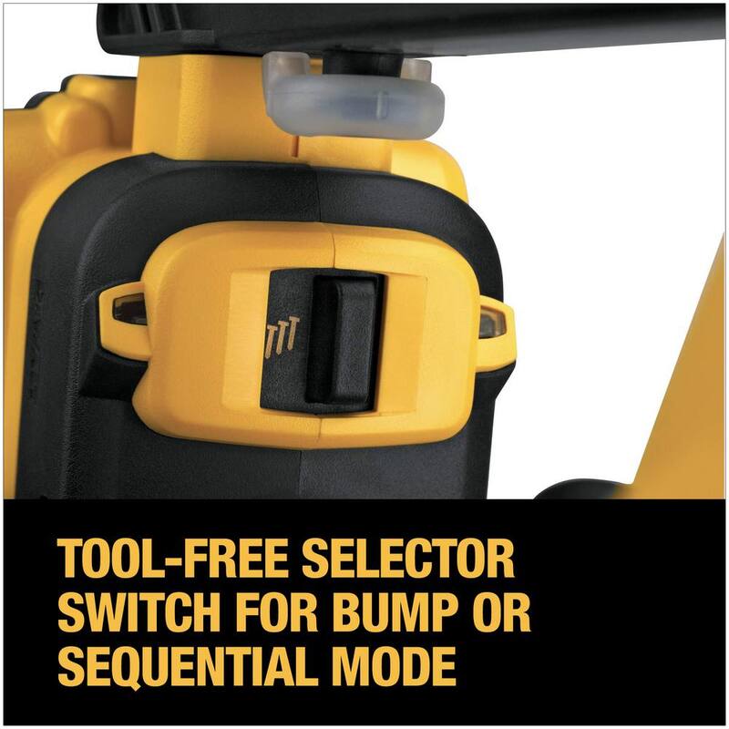 DEWALT 20V MAX XR 16-Gauge Electric Cordless Angled Finishing Nailer Kit - DCN660D1

Kit de clavadora angular inalámbrica eléctrica DEWALT 20V MAX XR de calibre 16 - DCN660D1