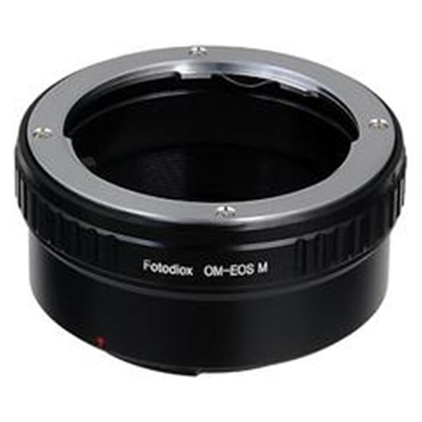 Fotodiox Lens Mount Adapter - Olympus Zuiko 35 mm SLR Lens To Canon EOS M Mirrorless Camera Body - OM35-EOSM