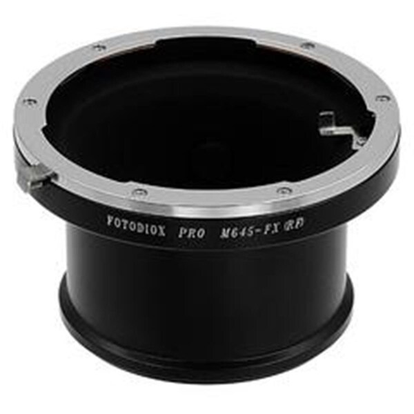 Fotodiox Pro Lens Mount Adapter - Mamiya 645 Mount Lenses To Fujifilm X-Series Mirrorless Camera Body - M645-FXRF-P