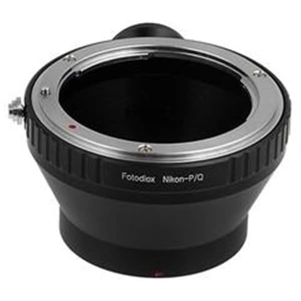 Fotodiox Lens Mount Adapter - Nikon Nikkor F-Mount D-SLR Lens To Pentax Q Mount Mirrorless Camera Bodies - NIKF-PQ