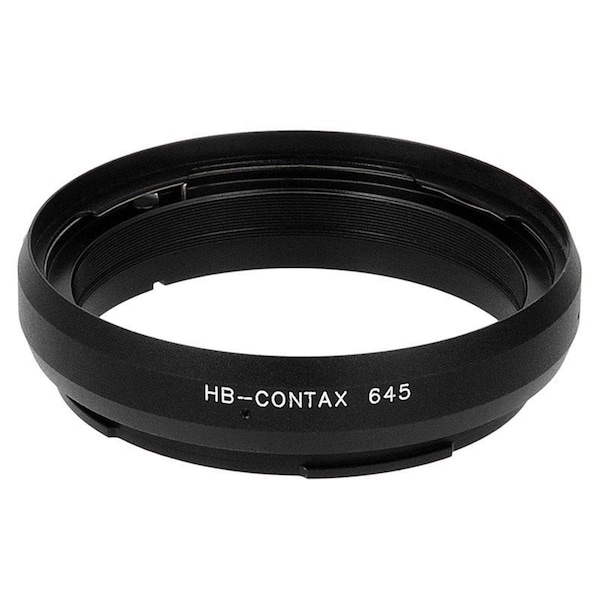 Fotodiox Pro Lens Mount Adapter - Hasselblad V-Mount SLR Lenses To Contax 645 Mount SLR Camera Body - HBV-C645-PRO