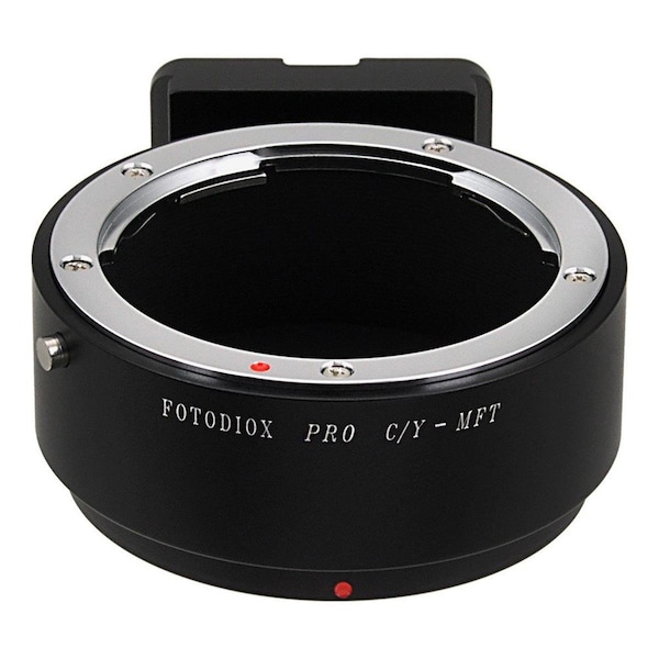 Fotodiox Pro Lens Mount Adapter - Contax-Yashica SLR Lens To Micro Four Thirds Mount Mirrorless Camera Body - CY-MFT-P
