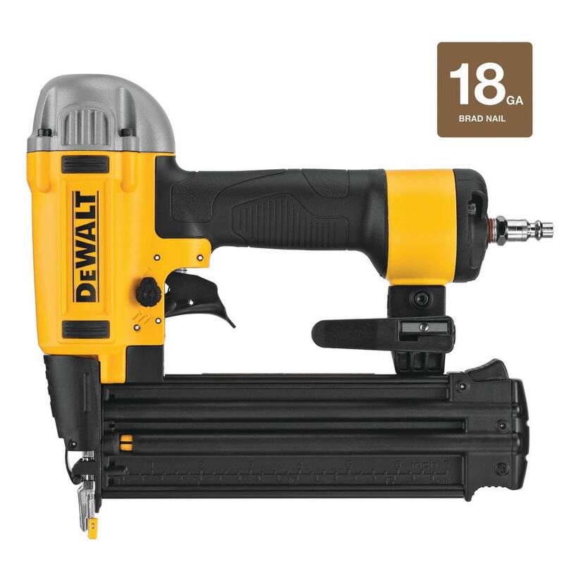 Clavadora neumática de brad de calibre 18 de DEWALT - DWFP12233