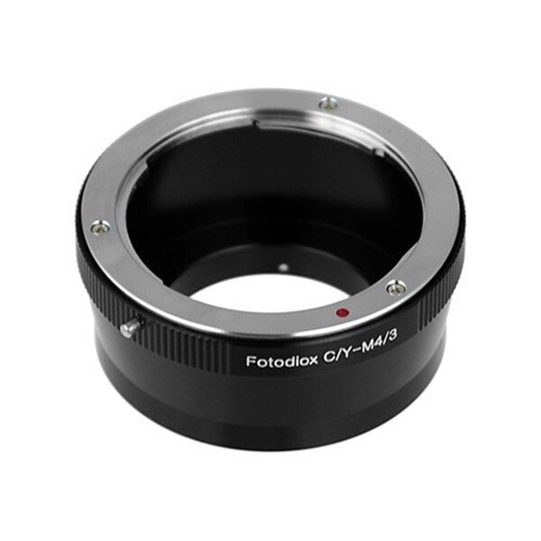 Fotodiox Lens Mount Adapter - Contax-Yashica SLR Lens To Micro Four Thirds Mount Mirrorless Camera Body - CY-MFT
