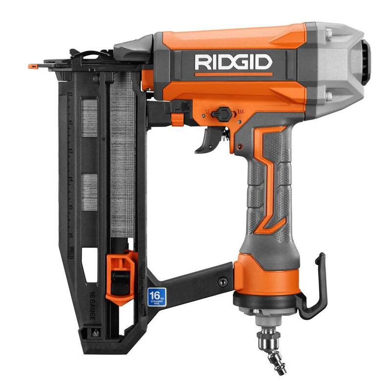 Clavadora neumática de acabado recto de calibre 16 de 2-1/2 pulgadas con tecnología CLEAN DRIVE - R250SFF de RIDGID