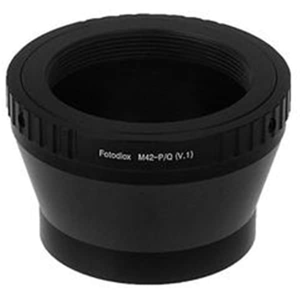 Fotodiox Lens Mount Adapter - M42 Type 1 Screw Mount SLR Lens To Pentax Q Mount Mirrorless Camera Body - M42-PQ-V1
