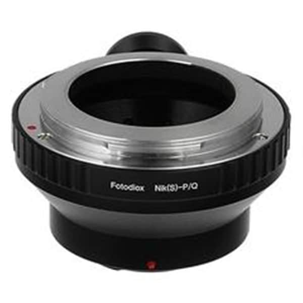 Fotodiox Lens Mount Adapter - Nikon Nikkor S Rangefinder Lens To Pentax Q Mount Mirrorless Camera Bodies - NIKS-PQ