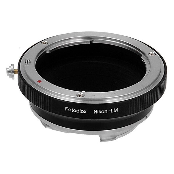 Fotodiox Lens Mount Adapter - Nikon Nikkor F Mount D-SLR Lens To Leica M Mount Rangefinder Camera Body - NIKF-LM