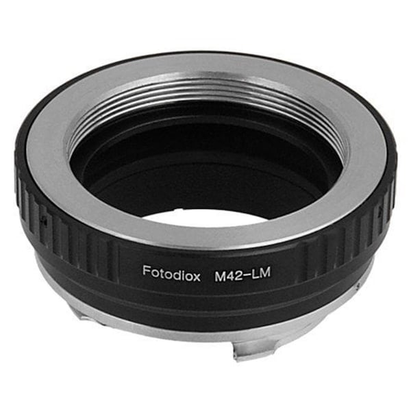 Fotodiox Lens Mount Adapter - M42 Type 2 Lens To Leica M Mount Rangefinder Camera Body - M42-LM