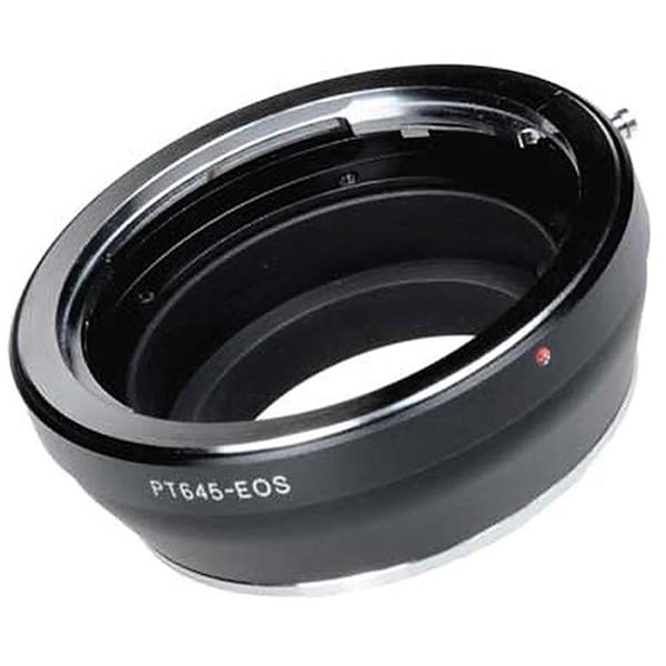 Fotodiox Pro Lens Mount Adapter - Pentax 645 Mount SLR Lens to Canon EOS Mount - P645-EOS-PRO