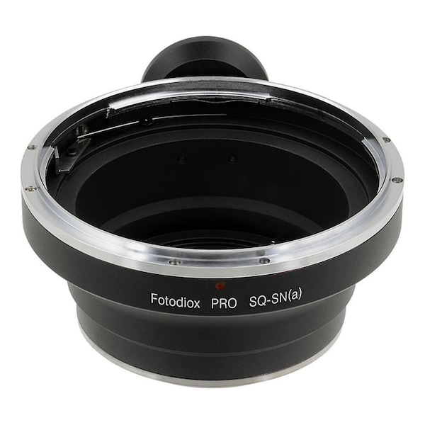 Fotodiox Pro Lens Mount Adapter - Bronica SQ Mount Lens To Sony Alpha A-Mount SLR Camera Body - SQ-SNYA-PRO