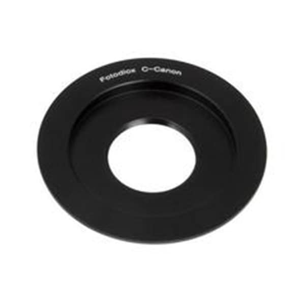 Fotodiox Lens Mount Adapter - C-Mount CCTV - Cine Lens To Canon EOS Mount SLR Camera Body - C-EOS