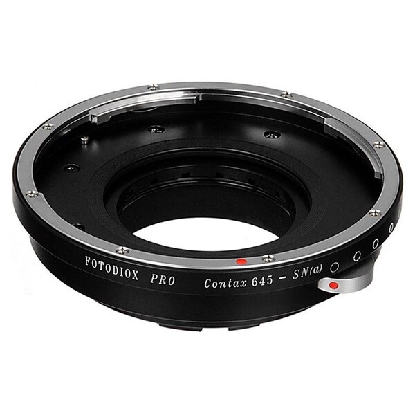 Fotodiox Pro Lens Mount Adapter - Contax 645 Mount Lenses To Sony Alpha A-Mount SLR Camera Body - C645-SNYA-PRO