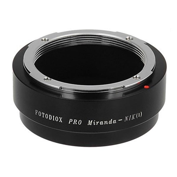 Fotodiox Pro Lens Mount Adapter - Miranda SLR Lens To Nikon 1-Series Mirrorless Camera Body - MIR-N1-P