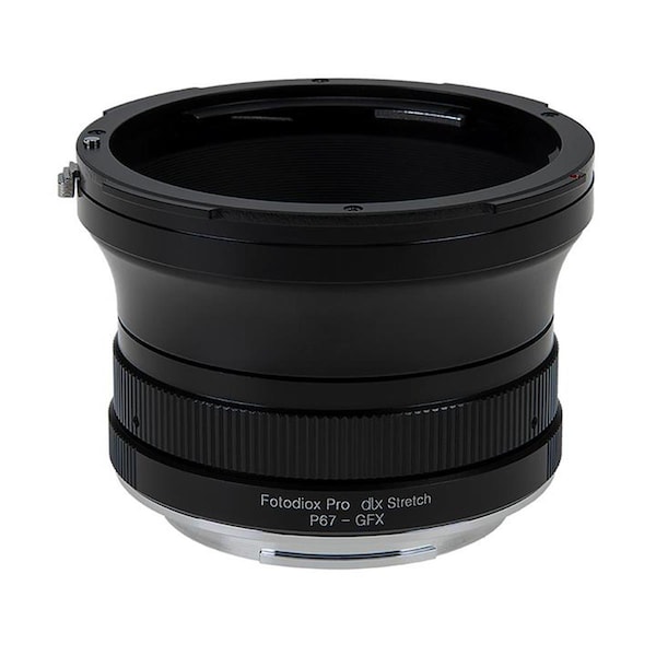 Fotodiox DLX Stretch Lens Adapter for Pentax Fujifilm G-Mount Digital Camera - P67-GFX-DLXST