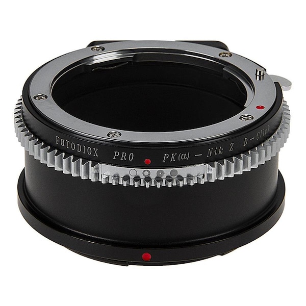 Fotodiox Lens Mount Adapter with Pentax K Auto Focus DSLR Lenses to Nikon Camera Bodies - PKA-NIKZ-PRO