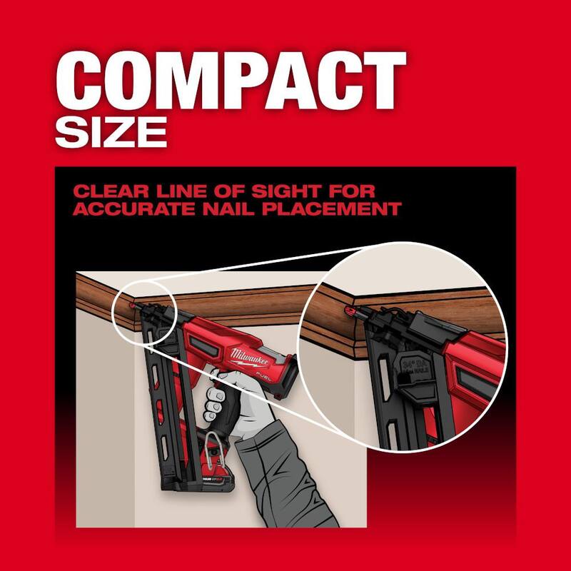 Milwaukee M18 FUEL 18-Volt Lithium-Ion Brushless Cordless Gen II 15-Gauge Angled Finish Nailer Kit with 2.0Ah Battery and Charger - 2839-21CT

Kit de clavadora angular de acabado de calibre 15 Milwaukee M18 FUEL de litio-ion de 18 voltios sin escobillas Gen II con batería de 2.0Ah y cargador - 2839-21CT