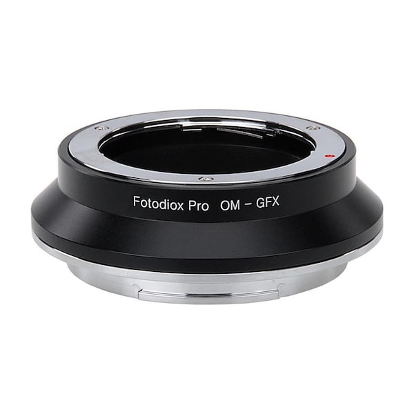 Fotodiox 35 mm Pro Lens Mount Adapter for Olympus Zuiko SLR to Fujifilm G-Mount GFX - OM35-GFX-PRO
