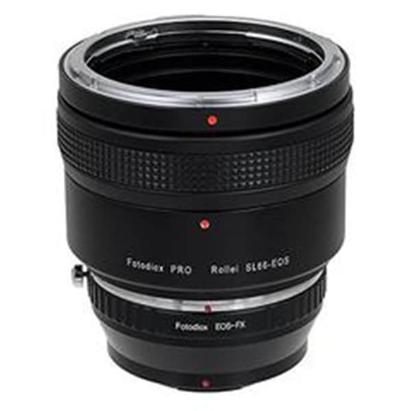 Fotodiox Pro Lens Mount Adapter - Rolleiflex SL66 Series Lens To Fujifilm X-Series Mirrorless Camera Body - SL66-EOS-FXRF