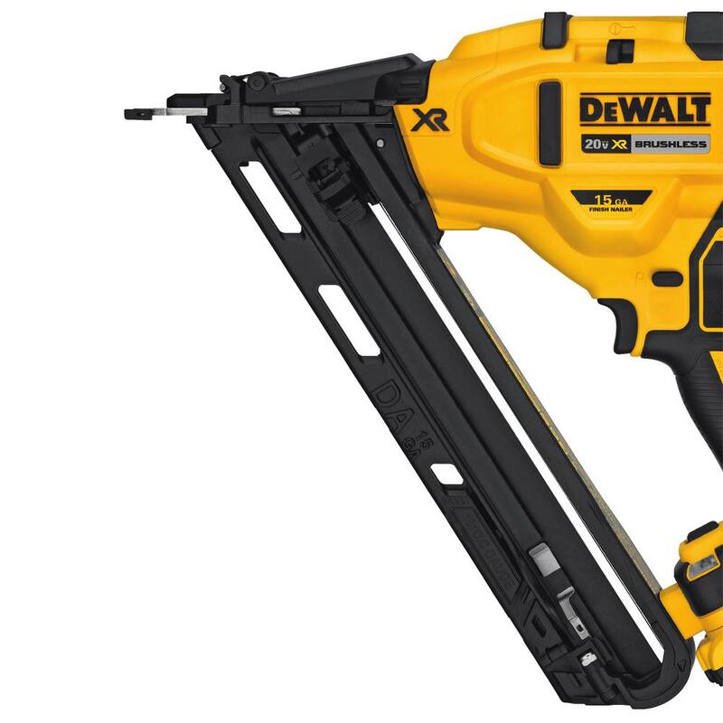 Clavadora Angular sin Cable de Iones de Litio DEWALT 20V MAX XR de 15 Ga (Solo Herramienta) - DCN650B